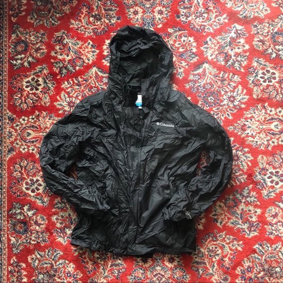 columbia packable rain jacket